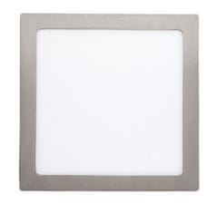 Rabalux  LED přisazený mini panel Lois 18W | 1400lm | 3000K| IP20 | 22,5cm - saténový chrom