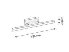 Rabalux  SILAS LED koupelnové svítidlo 5720