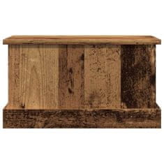 Vidaxl Úložný box old wood 30 x 50 x 28 cm kompozitní dřevo