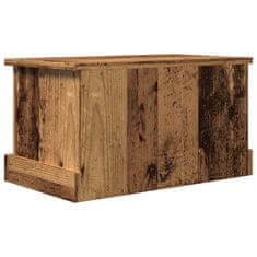 Vidaxl Úložný box old wood 30 x 50 x 28 cm kompozitní dřevo