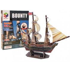 JOKOMISIADA 3D Puzzle loď Bounty, 125 dílů