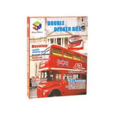 JOKOMISIADA 3D Puzzle – Patrový londýnský autobus