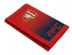 CurePink Peněženka FC Arsenal: Fade (12 x 8 cm)