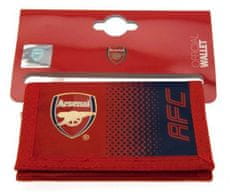 CurePink Peněženka FC Arsenal: Fade (12 x 8 cm)