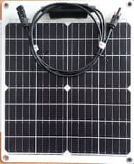 HADEX Fotovoltaický solární panel 12V/20W, flexibilní OS20-18MFX, MC-4