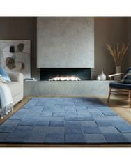 Flair AKCE: 200x290 cm Kusový koberec Moderno Checkerboard Blue 200x290