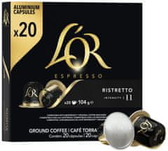 L'Or Espresso Ristretto 20 hliníkových kapslí kompatibilních s kávovary Nespresso®*