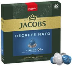 Jacobs Decaffeinato intenzita 6, 20 ks kapslí, kompatibilní s kávovary Nespresso