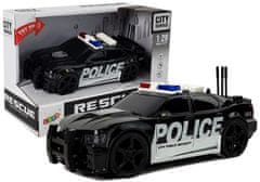 Lean-toys Auto Policie S Výpletem, Světly A Zvuky 1:20