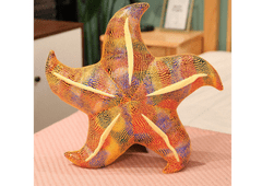 shumee Maskot Plyšový polštář Starfish Yellow 45 cm