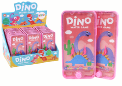 Lean-toys Vodní Dovednostní Hra Konzole Telefon Dinosaurus Růžová