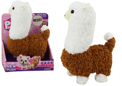 shumee Llama Interactive Pet Brown alpaka Walking Game 23 cm