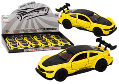 shumee Car Sports Car 1:32 Friction Drive Metal Yellow