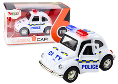 shumee Klasické policejní auto 1:38 Drive Lights White