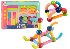 Lean-toys Sada Magnetických Kostek Konstrukční 26El Barevné