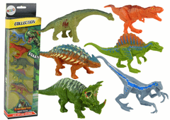 Lean-toys Sada Figurek Dinosauři Různé Typy 6 Kusy