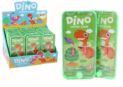 Lean-toys Vodní Dovednostní Hra Konzole Telefon Dinosaurus Zelená