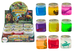 shumee Glutek Slime v krabičce Figurky zvířat 150 g 9 barev