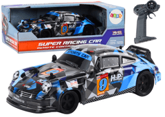 shumee RC auto na dálkové ovládání 1:18 Gumová kola Drift Blue