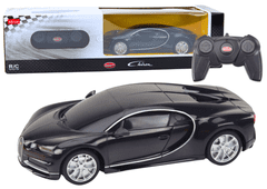 shumee Auto na dálkové ovládání Bugatti Chiron 1:24 Black