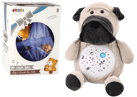 shumee Teddy Bear Sleep Lights Sounds Noční a denní režim Pes