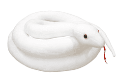 shumee Plyšový maskot Snake White 300 cm