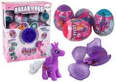 shumee Cracking Glitter Egg Unicorn Draw Colorful Shell 12 ks.