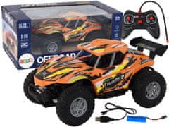 Lean-toys Auto 1:16 Na Dálkové Ovládání Off-Road Terénní Rc Auto