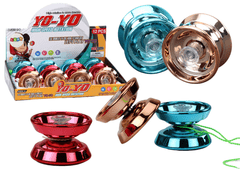 shumee Yoyo Aluminium Classic Yoyo Blue Gold Red