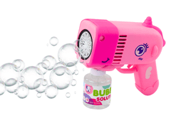 shumee Dinosaur Pink Light Bubble Gun