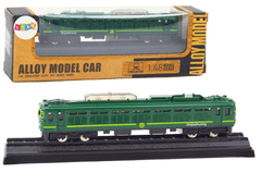 shumee Sběratelský model vláčku 1:48 kovově zelený