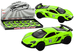 shumee Car Sports Car 1:32 Friction Drive Metal Green