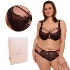 Gaia Krajková podprsenka GAIA Semi-Soft Mari MAXI 1264 polotuhá černá 90G