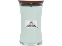 Woodwick velká svíčka Sagewood & Seagrass 609.5 g