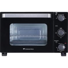 shumee CONTINENTAL EDISON CEMF22B - Elektrická mini trouba 22L černá - 1300W - Rotisserie, Přirozená konvekce