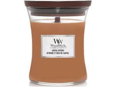 Woodwick střední svíčka Santal Myrrh 275 g