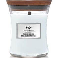 Woodwick střední svíčka Magnolia Birch 275 g