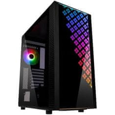 shumee Mid-tower PC skříň - BITFENIX - Pro základní desky E-ATX/ATX/Micro ATX/Mini-ITX - BFC-DAW-500-KKGSK-RP