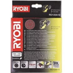 shumee Kotouče RYOBI 10 125 mm pro excentrickou brusku