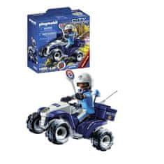 shumee PLAYMOBIL - 71092 - Policista a čtyřkolka