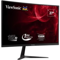 shumee Zakřivená herní obrazovka PC – VIEWSONIC VX2718-PC-MHD – 27 FHD – panel VA – 1 ms – 165 Hz – HDMI / DisplayPort –