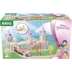 shumee DISNEY Brio Circuit Château Princesses - Krabice 18 kusů - Dřevěná kolejiště - Ravensburger - Od 3 let - 33312