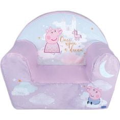 shumee FUN HOUSE Křeslo Peppa Pig Club - šířka 52 x hloubka 33 x výška 42 cm - Pro děti, záruka francouzského původu