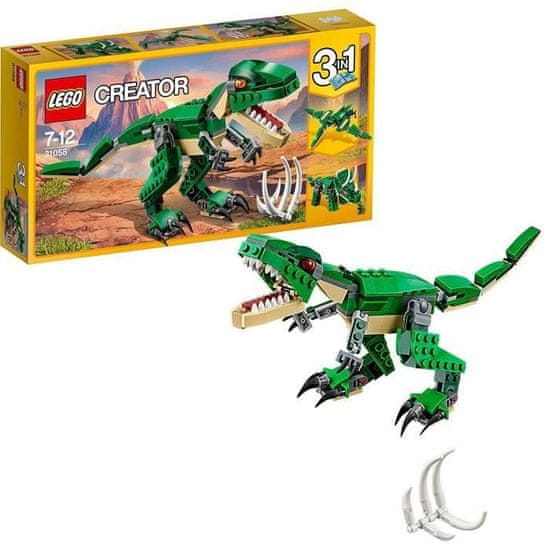 shumee LEGO Creator 3 v 1 31058 Divoký dinosaurus