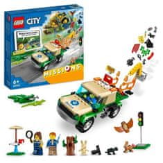 shumee LEGO City 60353 Mise na záchranu divokých zvířat, interaktivní stavebnice