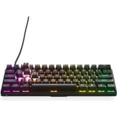 shumee Herní klávesnice - AZERTY - STEELSERIES - Apex Pro Mini FR - bez numerické klávesnice - podsvícená - černá