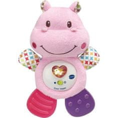 shumee VTECH BABY - Pink croc'hippo - Dětské hudební chrastítko