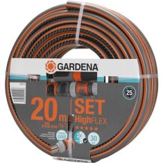 shumee GARDENA HighFlex zahradní hadice 20m Ø15 mm + nástavec a přístup