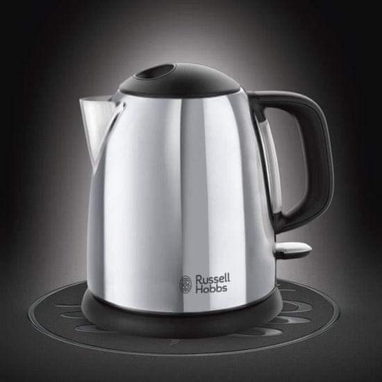 shumee RUSSELL HOBBS 24990-70 - Kompaktní varná konvice Victory - 1L - 2200 W - Lesklá ocel