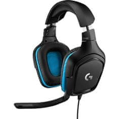 shumee Kabelová herní sluchátka LOGITECH G432 s prostorovým zvukem 7.1